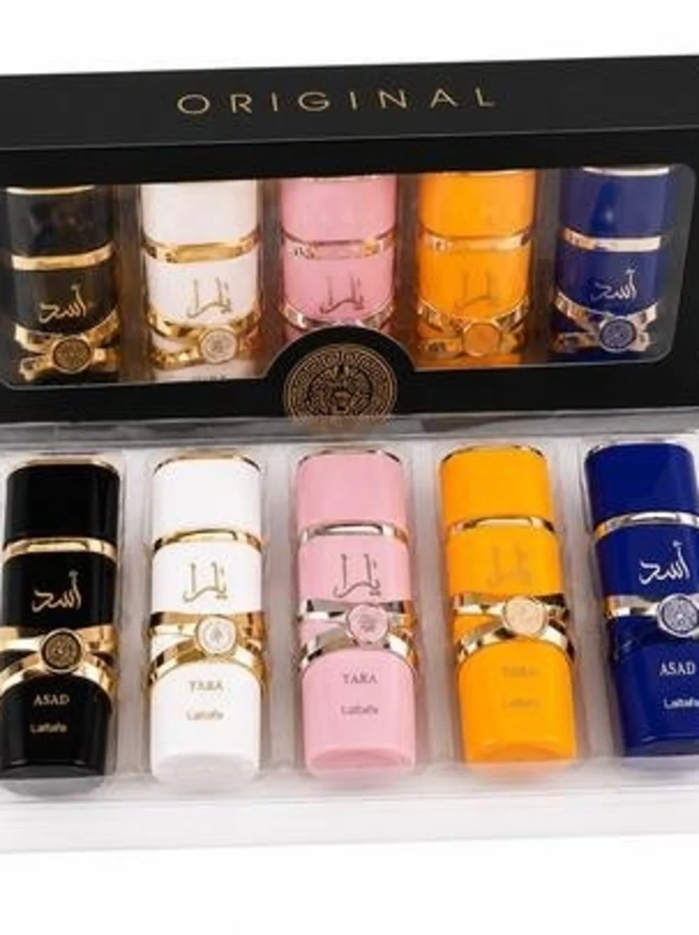Tara Latifa Women's Lipstick Set - Pink, White, Yellow, Blue, Black